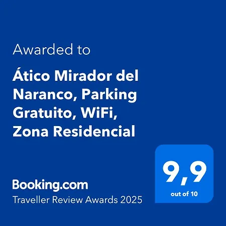 Atico Mirador Del Naranco, Parking Gratuito, Wifi, Zona Residencial Apartment Oviédo